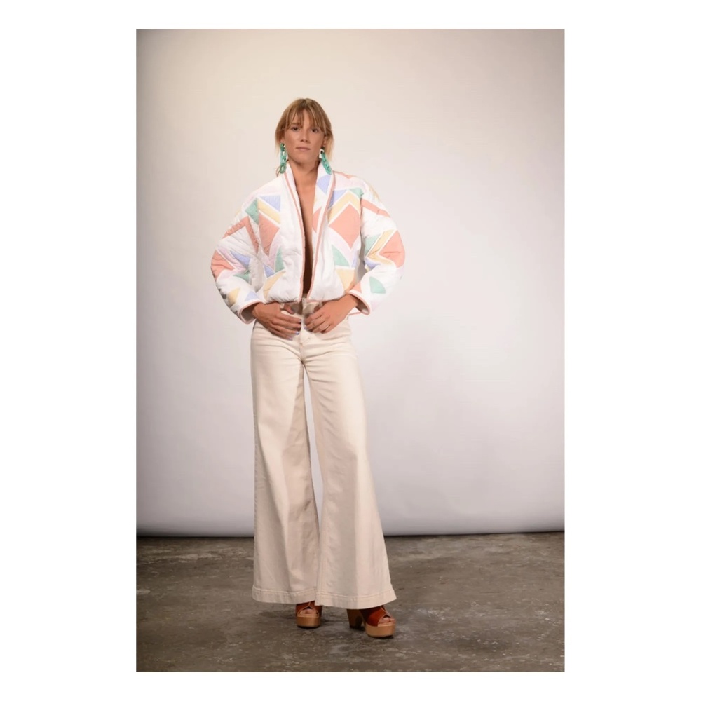 V. De. Vinster Patchwork Quilted Jacket - image 5